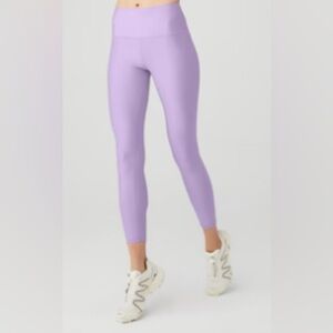 ALO Yoga 7/8 High-Waist Airlift Legging in Violet Skies, XS